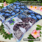 8Fruitz IQF frozen fruit BLUEBERRY 8 Fruitz 500g